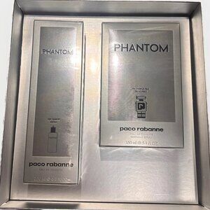 Paco Rabanne Phantom Eau de Toilette 2 pc Set (150ml Bottle+200ml Refill Bottle)